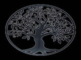 Black Tree of Life Wall Art Hanging Metal Iron Sculpture Garden 60cm V63-822651