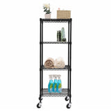 Modular Wire Storage Shelf 450 x 450 x 1800mm Steel Shelving V63-841301