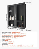Shower Niche 40.6 x 81.3 40.6 x 81.3 cm Recessed Wall Shelf Bathroom V952-SLLYBK4C16INFBXDC001V0