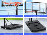 Everfit 3.05M Basketball Hoop Stand System Portable Height Adjustable w/ Knob BAS-HOOP-305KNOB-BK