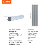 VEVOR Boat Flooring, EVA Foam Boat Decking 94.5" x 35.4", Non-Slip Self-Adhesive Flooring, 23.2 V952-CBZZFHPMDDHSS4TPHV0
