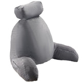 Reading Pillow, Large Bed Pillow with Removable Headrest, Back Pillow with 3 Pockets, Shredded V952-KCXYDZHS0000OIZHF001V0
