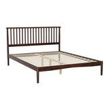 Artiss Bed Frame Queen Size Wooden Base Mattress Platform Timber Walnut VISE WBED-VISE-Q-WAL-AB