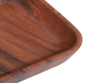 Wood Fruit Tray Square Chinese Style Solid Wood Tea Snack Dessert Serving Plate for Home V1294-YM0901-3118240238411