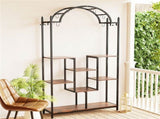 Multi-Layer Plant Stand Large Flower Bonsai Pots Display Rack For Garden Balcony V767-HJ-ZM1627