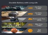Bicycle pump - Portable digital air pump for cars, handy and wirelessly rechargeable, suitable for V1189-WXF-260203-00130
