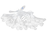50LED String Lights IP45 16 Colors USB Remote Water Drop Lamp for Outdoor Courtyard Lawn V1294-YM0901-3119210083011