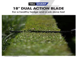 BAUMR-AG 20V SYNC Cordless Pole Saw & Hedge Trimmer Combo, 8 inch Chainsaw Pruner, Telescopic V219-GTCCLSBMHC3A