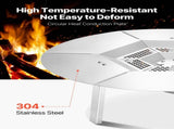 Fire Pit Heat Deflector for Solo Stove Yukon, 635 mm Bonfire Round for Wood Pit, 304 V952-HKGRZYX25YC038CGP001V0