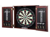 Dartboard and Cabinet Set Official Size Complete Accessory Steel Tip Dart V952-MJTZZXBSKJLEY5IZIV9