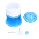 Mini Ice Shaver Handheld Portable Manual Ice Crusher Shaved Ice Machine for Household V1294-YM0901-3118210235411