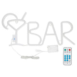 English Letter Modeling LED Light Bar Party Home Hanging Decorative Lamp AccessoryWarm Yellow Light V1294-YM0901-3119200126417
