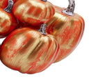 7pcs Simulated Pumpkin Glossy Paint Lightweight Creative Reusable Foam Pumpkin for Decoration Prop V1294-YM0901-3115240060516