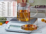 Glass Measuring--Made of High Borosilicate Glass Measuring V1258-DP02-C-64