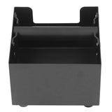 Coffee Knock Box Ground Waste Bin Container Stainless Steel Drawer Type Small Square Black V1294-YM0523-3118220001711
