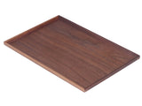 Walnut Wooden Tray Rectangle Serving Tray Tenon Structure Chinese For Tea Fruit Dessert Bread M V1294-YM0523-3118220049112