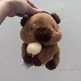 Capybara Hold Duck Chalk Bag Rock Climbing Chalk Bag V1261-STITCH001