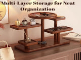 Wooden stand - Display stand - Perfume - Wooden - Jewelry holder - Makeup V1189-WXF-260203-00380