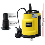 Giantz Garden Water Submersible Pump 400W Dirty Bore Sewerage Tank Well Steel PUMP-SUBM-Y-400