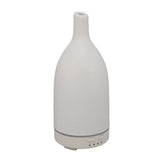 Ceramic Essential Oil Diffuser Ultrasound Aromatherapy Diffuser Quiet Waterless Auto Off Long Mouth V1294-YM0901-3113230285014