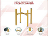 Metal Plant Stand Adjustable Indoor V63-916221