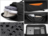 Yellow Dry Wet Separation Gym Bag - Yoga Fitness Travel Duffel - Shoe Compartment V888-ELOSUNG24332
