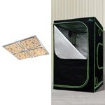 Green Fingers Grow Tent Light Kit 100x100x200CM 4500W LED Full Spectrum GT-D-100X100X200-BOARD-450-DIM