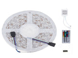 16.4ft LED Strip Light Remote Control 44Key Adjustable 5050 300LEDs RGBW Waterproof Rope LightUS V1294-YM0901-3119210174511