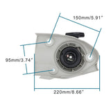 Recoil Starter Assembly for Stihl Chainsaw TS410 TS420 Concrete Cut-Off Saw 4238-190-0300 - Gray V1107-146-06682-GRY-3PACK