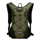 Dark green Large-Capacity Storage Backpack, featuring a main compartment with multiple organized V1106-SJBB005