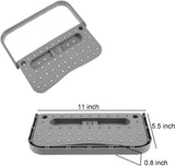 Shoe rack - 4 pieces - Grey - Foldable - Wall-mounted shoe rack - Foldable shoe rack - Punch-Free V1259-DP01-BO-33