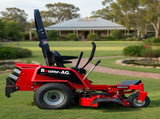 BAUMR-AG 50" Zero-Turn Ride On Mower, Electric Start, 23hp, 764cc, Hydrostatic Drive, 7 Cut Heights V219-MOWRIDBMZ50A