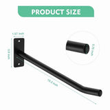 6 x Exercise Ball Wall Rack-Black V1366-AZ2-W-21857