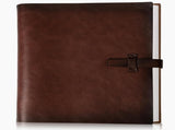 Photo Album 4x6 200 Photos, Genuine Leather Photo Albums with Writing Space with 30 Writing Paper, V1258-DP02-C-1196