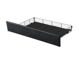 Levede Queen Bed Frame PU 4 Drawer USB Charge BF1056-Q-BK