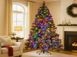 Christabelle 9ft Christmas Tree Glittery Gold Pine Needles 850 LED Multi-Functional Lights Xmas 112_SENGG9