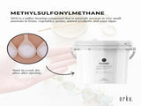 Orku 3Kg MSM Powder or Crystals Tub - 99.9% Pure USP Grade Methylsulfonylmethane V238-SUPDZ-31991328211024