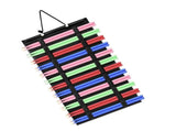 Drumstick Wall Mount Holder Foldable Felt Storage Organizer Saves Space Holds 8kg For Music Studios V1369-AZ3-W-14138