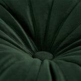 KAAT Amsterdam Mandarin Dark Green Round Filled Cushion 40cm Diameter V442-HIN-CUSHION-MANDARIN-DARKGREEN-RD