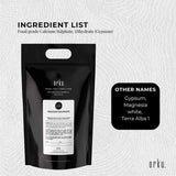 10Kg Calcium Sulphate Gypsum Powder - Food Grade Hydrous Sulfate V238-SUPDZ-40142254211152