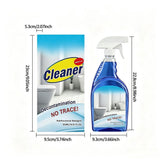 Bathroom Cleaners - Highlys Effectives In Removing Stains And Scales Ideal For Cleaning Glass Tiles V1366-AZ2-W-13049