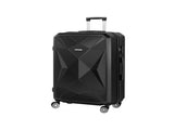 Wanderlite 28-inch Luggage Set with TSA LockABS Hard Shell Travel Suitcase Organiser Luggage Case LUG-ABS-DM-28-BK