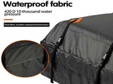 420D Waterproof Car Roof Top Cargo Carrier Bag, Rooftop Luggage Storage Bag for All Vehicles with V1237-ZY-924-275