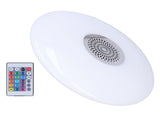 24W E27 RGB Color Changing Music Lamp with Remote Control Smart Music Speaker Ceiling Light 85265V V1294-YM0715-3119210312711