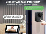 Wireless Visual Intercom Doorbell With Hd Screen V728-LP1005007477043061