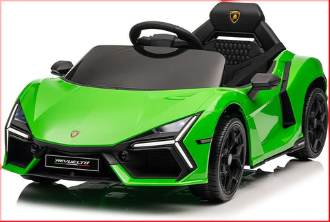 Lamborghini Revuelto Licensed Ride on 12V Remote Control Power Battery Car With Scissor door Green V580-CAR-OZ-LAMBO-GR