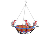 Outdoor Bird Feeder Hanging Rattan Basket Water Feeding Station for Garden Balcony Tree Branch V1294-YM0901-3111250047711