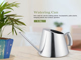 1500ml Stainless Steel Watering Can Brushed Garden Planting Indoor Outdoor V1294-YM0722-JY02239