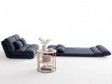 Artiss Floor Lounge Sofa Bed & Coffee Table 2 Tier Marble Effect Side Table Set FLOOR-200SUE-S-COF08