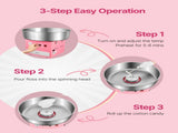Electric Cotton Candy Machine, 1000W Commercial Candy Floss Maker with 52cm Stainless Steel Bowl, V952-TSDRMHTJFSWGMOD1VV3